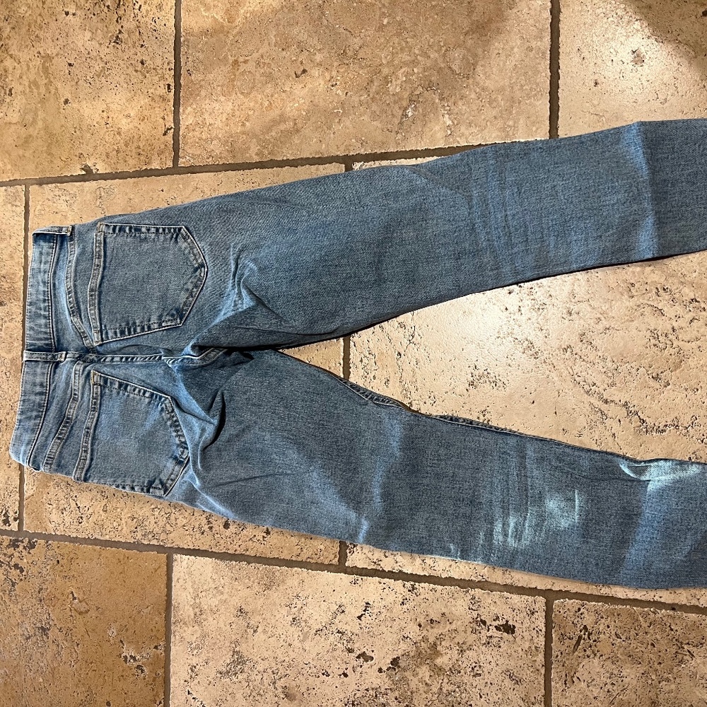 Topshop Moto 'Jamie' Skinny Stretch Jeans Womens Waist 25 Inseam 30 Nordstrom